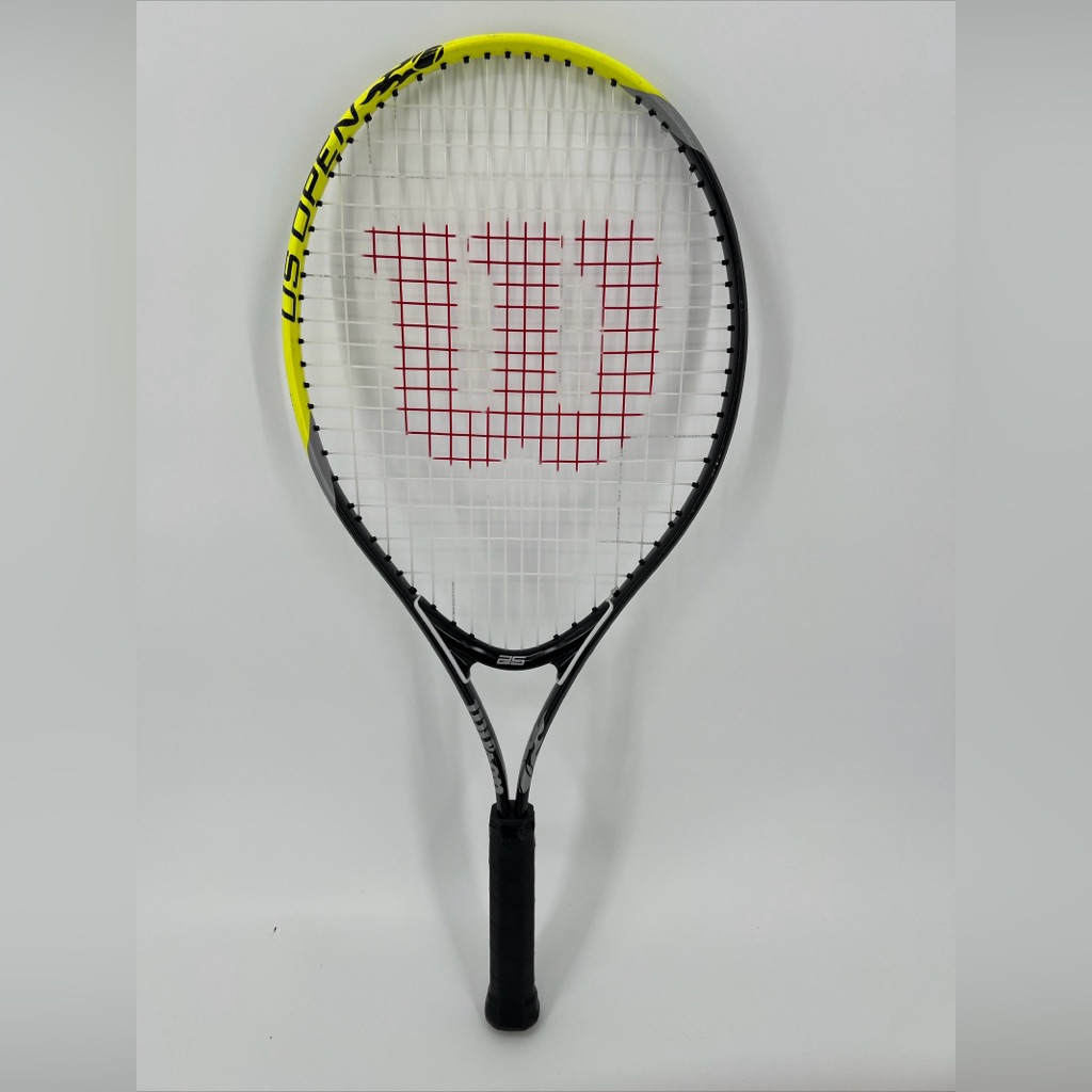 Wilson Junior Us Open 25 Tennis Racquet Racket 3 7/8 Grip Youth